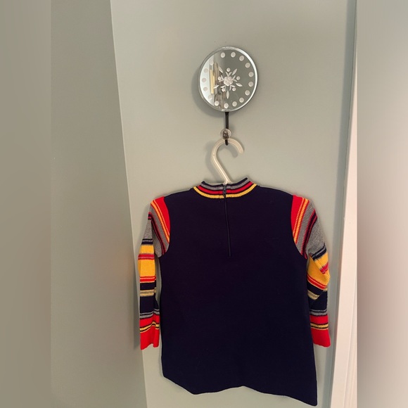 Vintage 1970s “Little World” knit dress. Used. Size 2T. Smoke Free Home - Picture 3 of 7